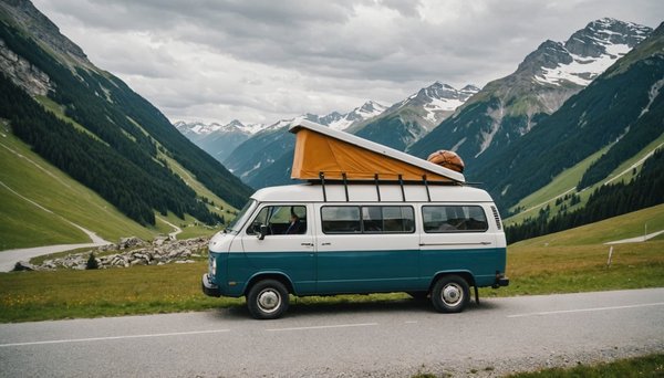 Aventures en van dans les alpes : explorez les montagnes